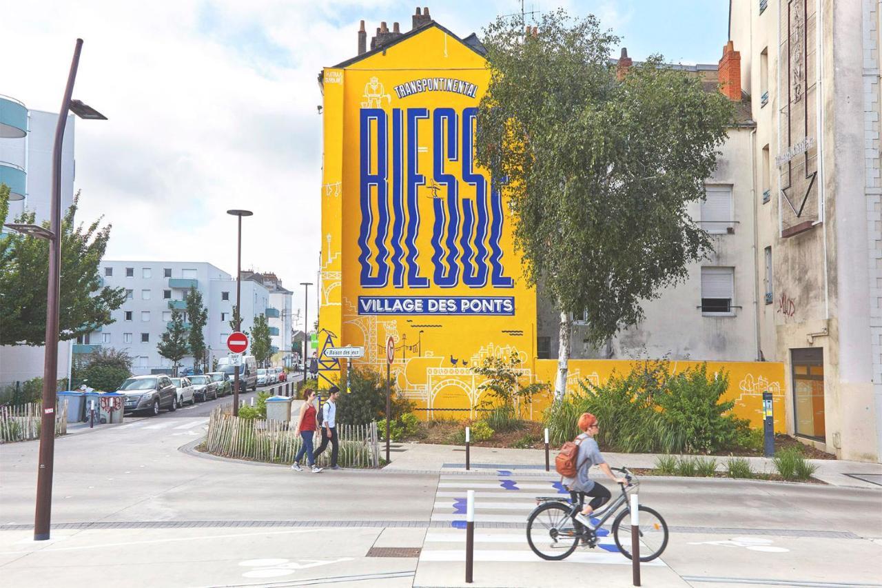 Studio Refait A Neuf Avec Parking En Bord De Loire Nantes Exterior foto